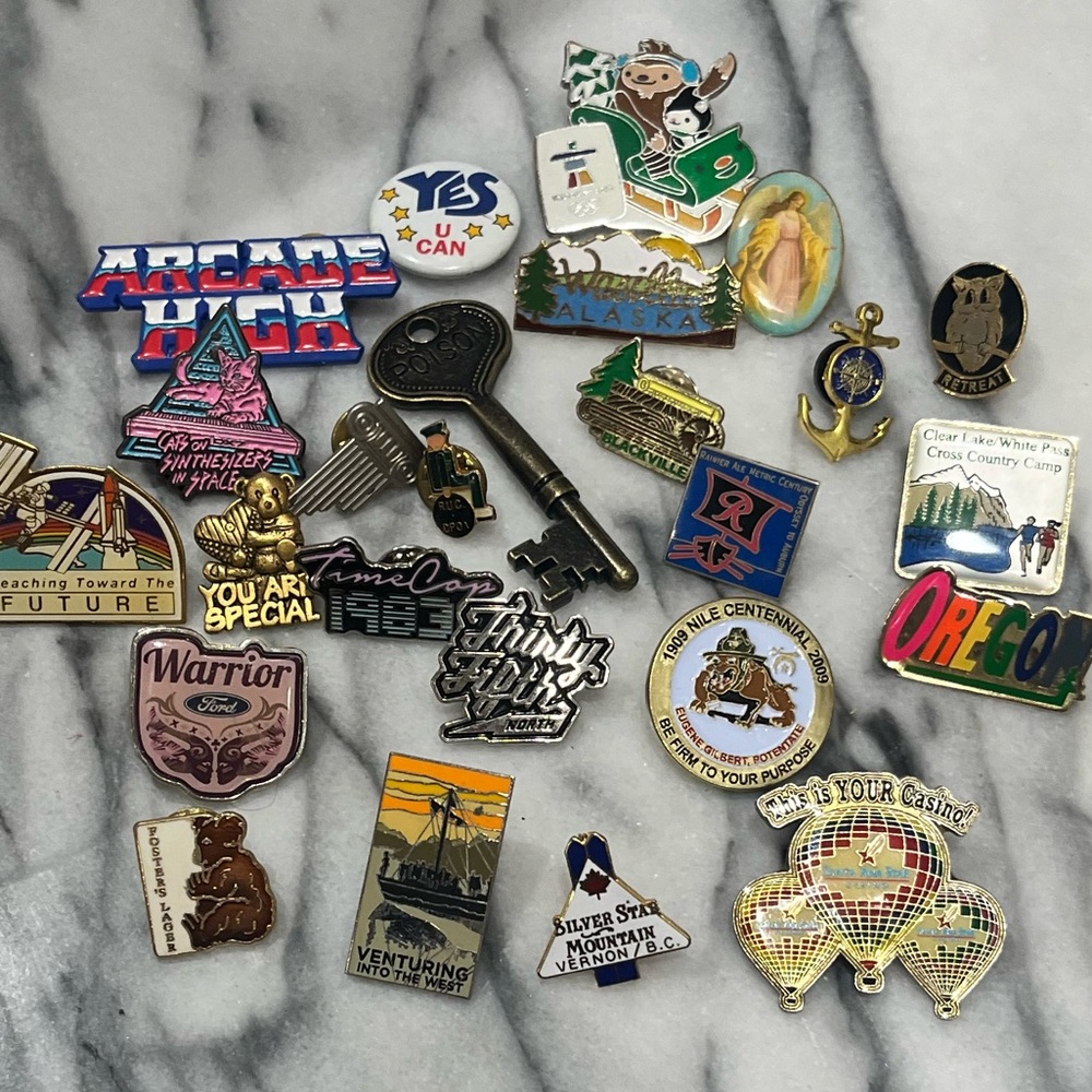 Variety Pack of Enamel Pins